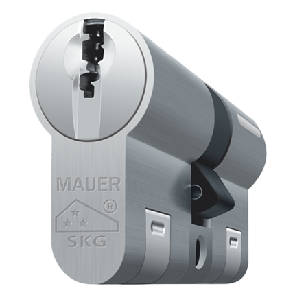 41DC-DT1P-NI Mauer profielcilinder, DT1+ serie, dubbele cilinder