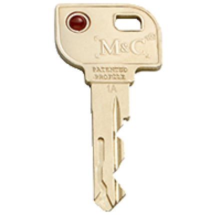 M&C Matrix sleutel metaal