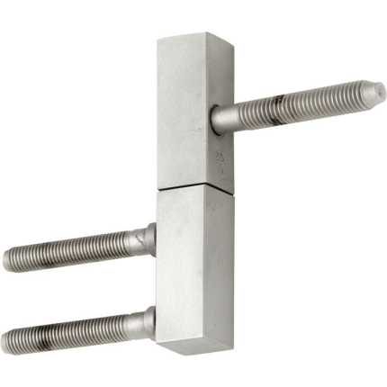 M&T paumelle Mini, mat nikkel ongelakt links, 82x15x15mm