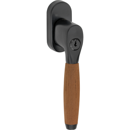 Mi Satori DK sluiting Ton teak mat zwart teak