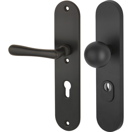 Mi Satori Knopgarn.LS SKG Linea/Oval PC72 kt mat zwart