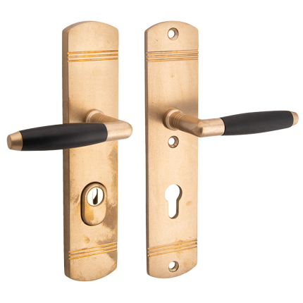 Mi Satori Krukg.RS SKG Ton/Art deco K72 messing getrommeld ebben