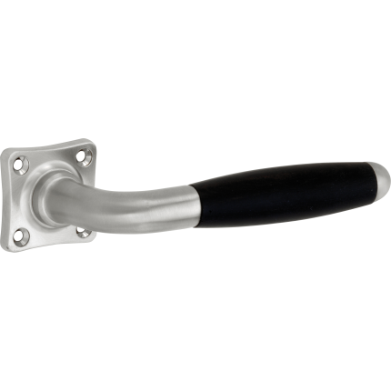 Mi Satori Krukgarnituur Baton / vierkant mat nikkel ongelakt