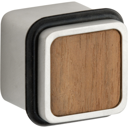 Mi Satori Maximal deurstopper bruin mat nikkel