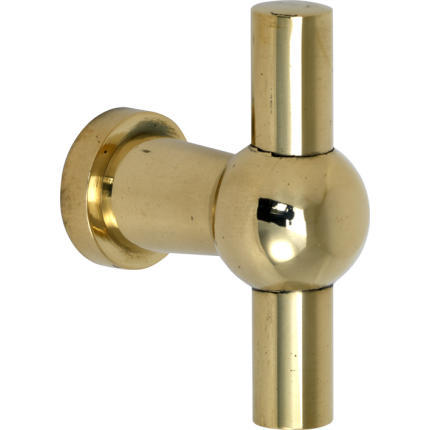 Mi Satori Meubelknop Chemin de Fer 47x9mm gepolijst ongelakt