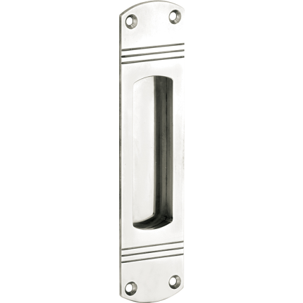 Mi Satori Schuifdeurkom Art-Deco glans nikkel