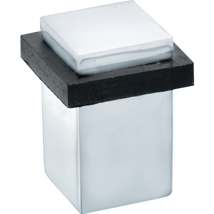Mi Satori Vierkante deurstopper glans chroom