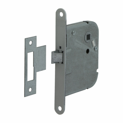 Nemef 1435 insteekslot - loopslot Hollands rechts staal gelakt