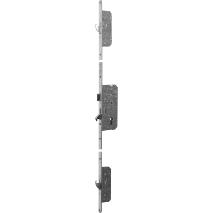 Nemef 4923/02 meerpuntssluiting cilinderbediend afgerond, 1700x24mm, doornmaat 55mm