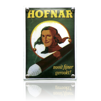 NK-21-HO emaille reclamebord 'Hofnar'