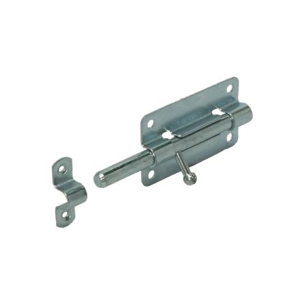 Plaatgrendel 80x50mm elektrolytisch verzinkt