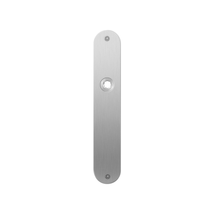 Plaatschild GPF1100.21L/R blind links-/rechtsdraaiend RVS geborsteld
