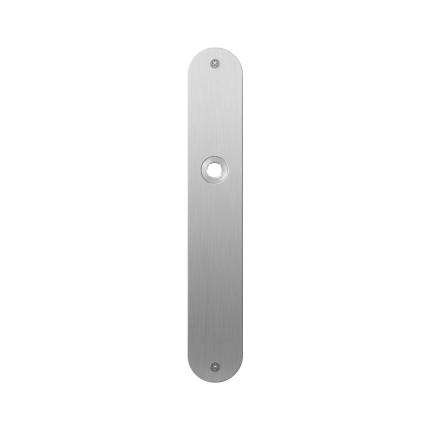 Plaatschild GPF1100.22L/R blind links-/rechtsdraaiend RVS geborsteld