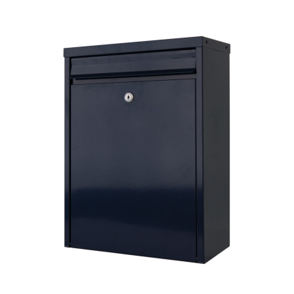 Postkast blauw, 470x340x170 mm