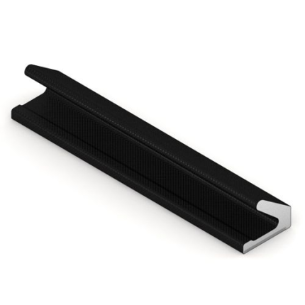 Q-Lon tochtstrip QL3117 zwart 7 meter, zelfklevend, voor renovatiesponning 11 mm