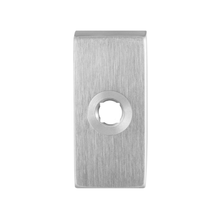 Rozet GPF1100.01L 70x32x10mm RVS geborsteld linksdraaiend