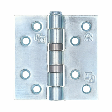 S2 Kogellagerscharnier 6512 rechte hoek 76x76mm staal silverlook 