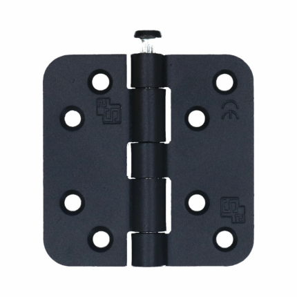 S2 scharnier 6521 ronde hoek 76x76 zwart