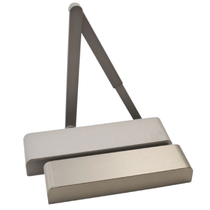 S2 Slimline deurdranger 424 schaararm met mechanische vastzetting
