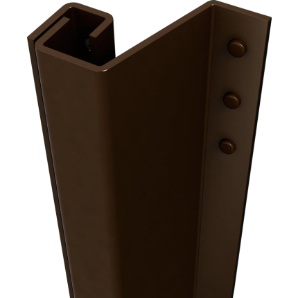 SecuStrip Plus buitendraaiend bruin, 2300mm, terugligging 7-13mm