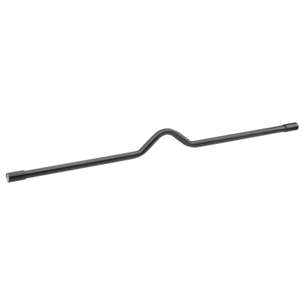 SecuBar Twist klapraam beveiliging zwart, 970 mm, in de dag montage