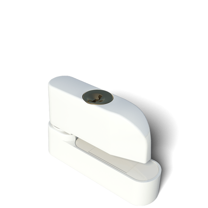 SecuMax raamgrendel 832 wit