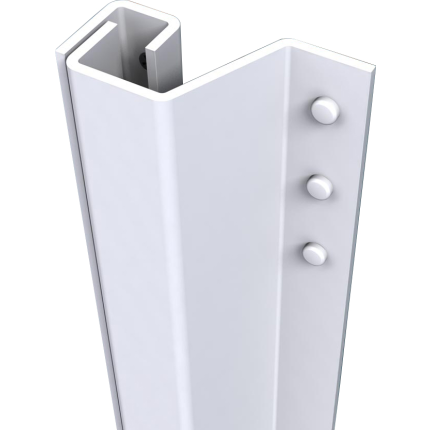 SecuStrip Plus buitendraaiende ramen wit, 1500mm, terugligging 14-20mm