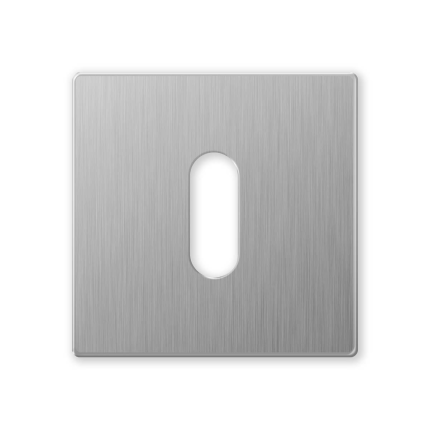 Sleutelrozet Mandelli 291/B 50x6mm satin chrome