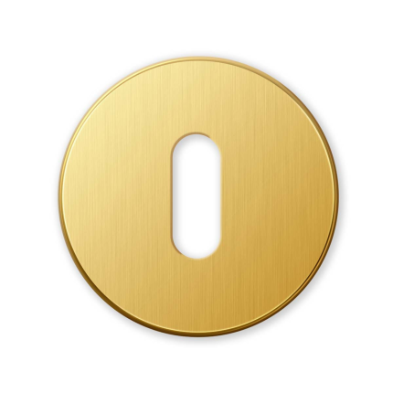 Sleutelrozet Mandelli 911/B 51x6mm goud 24K