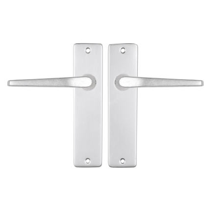 Starx Duim deurkruk op schild 180x41mm Aluminium F1