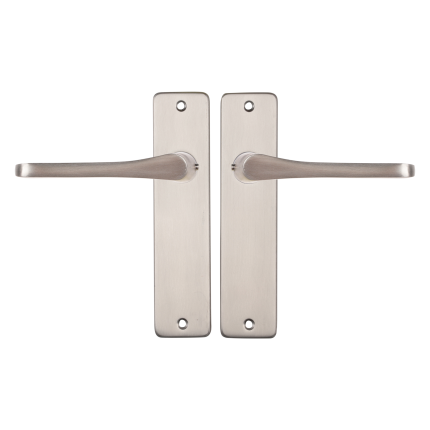Starx Vlinder deurkruk op schild 180x41mm Aluminium F9