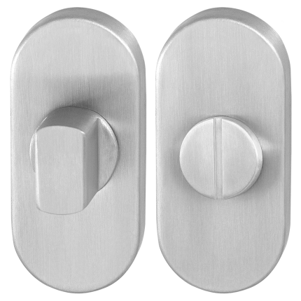 Toiletgarnituur GPF0904.04 70x32mm stift 5mm RVS geborsteld