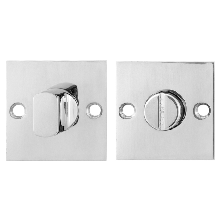 Toiletgarnituur GPF0904.48 50x50x2mm stift 5mm RVS gepolijst
