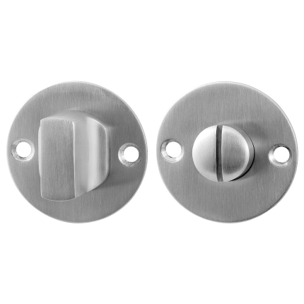 Toiletgarnituur GPF0911.06 50x2mm stift 5mm RVS geborsteld grote knop