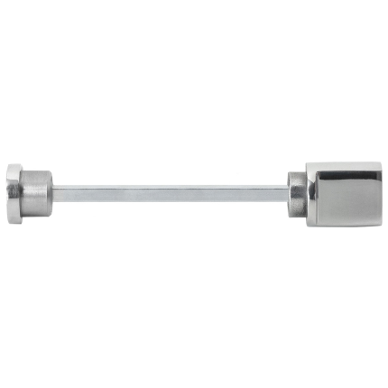 Toiletgarnituur GPF1105.49 toiletstift 5mm RVS gepolijst normale knop