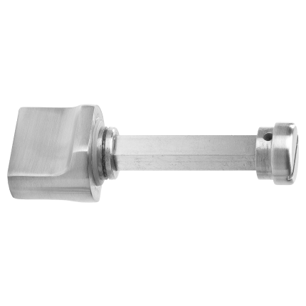 Toiletgarnituur GPF1110.09 toiletstift 8mm RVS geborsteld grote knop