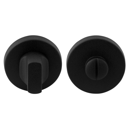 Toiletgarnituur GPF8911.00 50x8mm stift 5mm zwart grote knop
