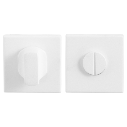 Toiletgarnituur GPF8911.42 50x50x8mm stift 5mm wit grote knop