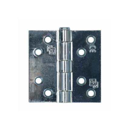 VEILIG Klepscharnier 6511 LR rechte hoek 76x76mm zilver