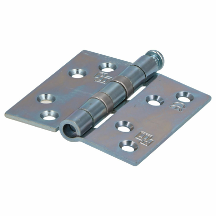 VEILIG Kogellagerscharnier 6512 rechte hoek 76x76mm zilver