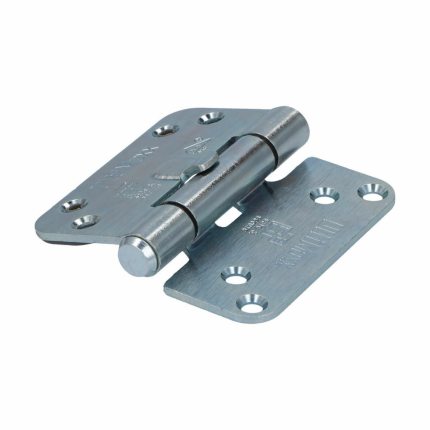 VEILIG Veiligheidsscharnier 6505 LR ronde hoek 89x89mm zilver - set van 3