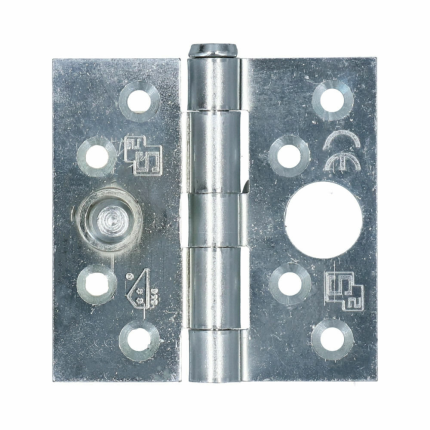 VEILIG Veiligheidsscharnier 6511 rechte hoek 89x89mm zilver - set van 2 