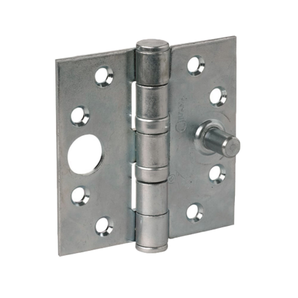Veiligheids kogellagerscharnier rechte hoek Ivana 89x89 mm