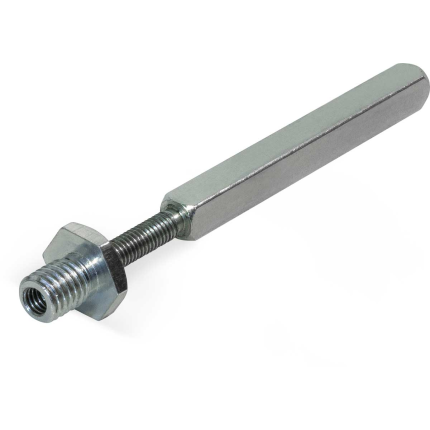 Verstelbare vast/draaibare excentrische deurkruk wisselstift M10x16/8x8x75mm - M6x32mm dd35-60