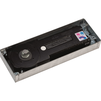 Vloerveer Dorma BTS84 EN3 en 90° stop met normale steekas