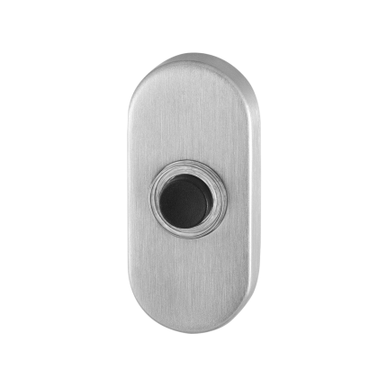 Voordeurbel GPF9826.04 ovaal 70x32x10 mm RVS geborsteld
