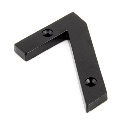 Wardlo huisnummer 7/ 78mm smeedijzer zwart