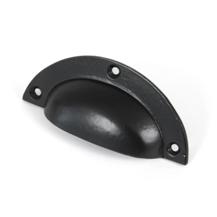 Wardlo komgreep 98mm greep binnen 67mm smeedijzer zwart