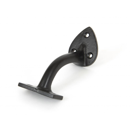 Wardlo leuninghouder 89mm smeedijzer zwart