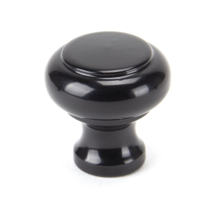 Wardlo meubelknop 30mm smeedijzer zwart